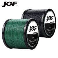 JOF สายเบ็ดตกปลาแบบเกลียว500ม. 1000ม. 4เส้นลวดสายตกปลา Multifilament คาร์พตกปลา10-82lb