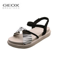 GEOX_2023 ฤดูร้อนใหม่แฟชั่นสบาย ๆ ระบายอากาศแบนหนารองเท้านักเรียนรองเท้าผู้หญิงรองเท้า