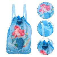 【ATG】กระเป๋า BeachBackpack Meshtote Pool Swim Drawstring S Mermidtoddler SackDance SwimmingGym