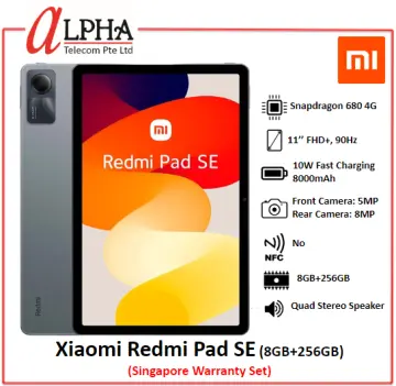 XIAOMI Redmi Pad SE - 8GB RAM, 128GB ROM 8000mAh - Shoppers Warehouse  Limited