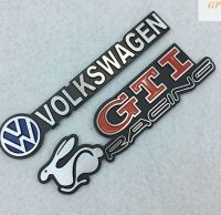 ราคาต่อ 1 ชิ้น โลโก้ โฟล์คสวาเก้น จีทีไอ งานอลูมิเนียม แต่งทั่วไป RABBIT GTI LOGO ,VOLKSWAGEN LOGO ALLOY MATERIAL