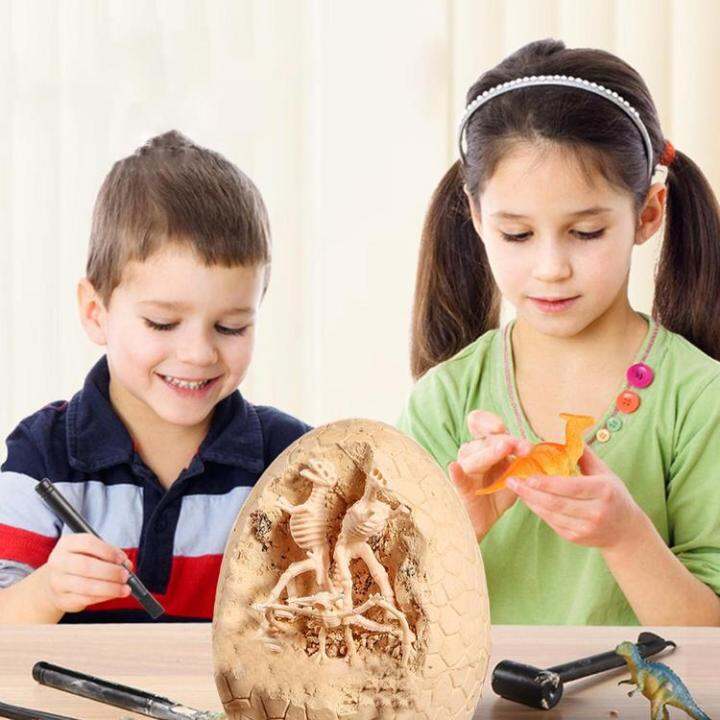 dinosaur-eggs-excavation-dig-kit-excavation-kits-discover-excavation-toy-with-learning-cards-amp-tools-dig-easter-eggs-excavation-kits-with-brush-hammer-chisel-for-age-4-5-6-8-8-12-year-old-natural