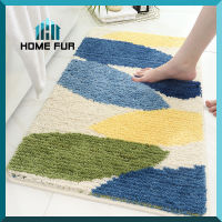 Home  Fur พรมเช็ดเท้า พรมปูพื้น พรมตกแต่งบ้าน ห้องนั่งเล่น ห้องครัว ห้องน้ำ มี 4 ลาย กันลื่น พื้นนุ่ม สไตล์มินิมอล