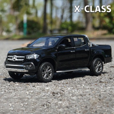 WELLY 1:24 -Benz X-CLASS Picku ล้อแม็กรถยนต์ D Iecasts และของเล่นยานพาหนะรถรุ่นขนาดเล็กขนาดรุ่นรถของเล่นสำหรับเด็ก