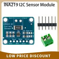 DAOQIWANGLUO โมดูลฝ่าวงล้อมแหล่งจ่ายไฟปัจจุบัน3V-5V DC ทนทาน2ชิ้น INA219การตรวจสอบพลังงานเซ็นเซอร์โมดูล I2C