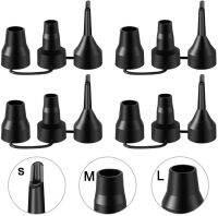 Plastic Nozzle Pump Nozzle Head Air Inflator Adaptor Replacement Nozzles 3 Sizes Inflator Dual Head Pumping Dropshipping