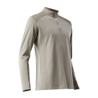 100 Superfine Merino Wool Mens 14 zip T Shirt Long Sleeve Base Layer Breathable shirt Soft Thermal Moisture Wicking