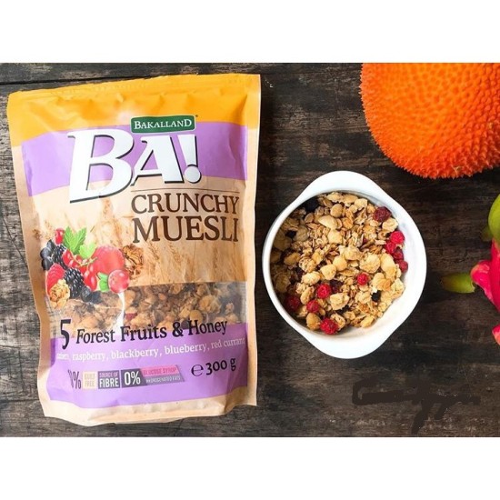 Flash sale ngũ cốc bakalland muesli trái cây sấy đủ 5 loại 300g nk ba lan - ảnh sản phẩm 2