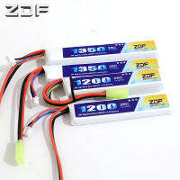 ZDF RC 7.4V 11.1V 1200mah 1350mah 1100mah 2S 3S 20C 25C For Microsoft Model Helicopter