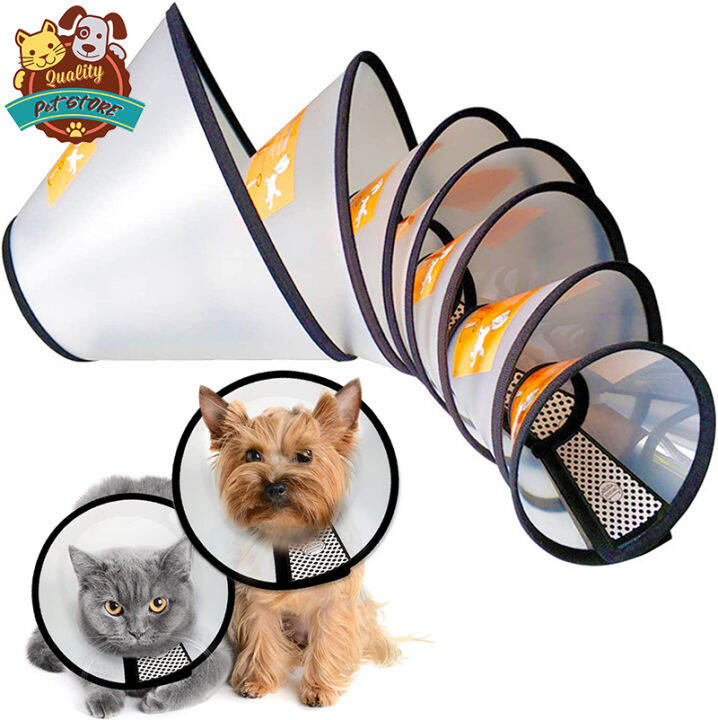 Pet Cone ECollar for Dog Cats Puppy Plastic Elizabeth Protective