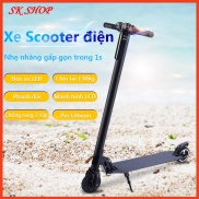 Xe scooter điện, Scooter điện xếp gọn s8 không yên, Xe trượt điện đa năng