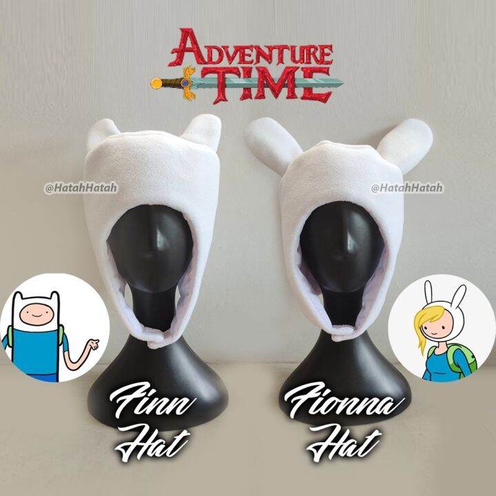 hats Finn the Human hat Fiona Fionna Hat Adventure Time Teens to Adult size Hatah Hatah Lazada PH