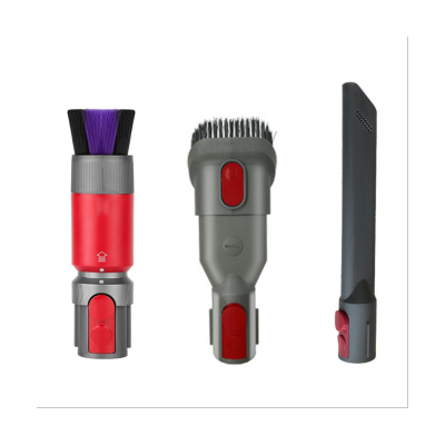 For Dyson V7 V8 V10 V11 V12 V15 Vacuum Cleaner Traceless Dust Removal Soft Brush+2 In1 Brush+Flat Suction Head Set Accessories Parts