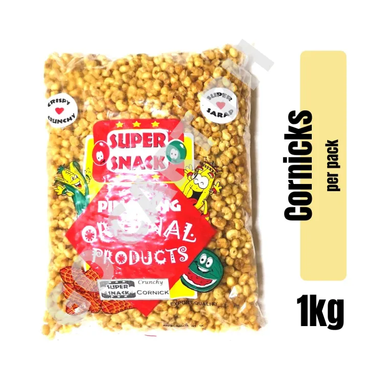 1kg Seasoned Cornicks / Cornick / Garlic Nut / FIlipino Garlic Corn