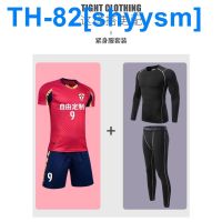 ♝ﺴ shyysm Soccer uniform suit mens custom football youth jersey custom-made team childrens football training uniform team uniform printing