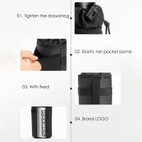 Bike Water Bottle Holder Bike Bag Handlebar Stem Bag Bicycle Cup Drink Storage Pouch Bag for Mountain Road Bike