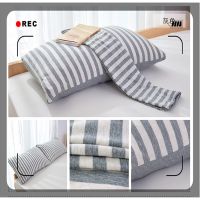 Unprinted pillowcase wholesale Tianzhu cotton knitted fabric good product cotton pillowcase export envelope pillowcase pillows cases