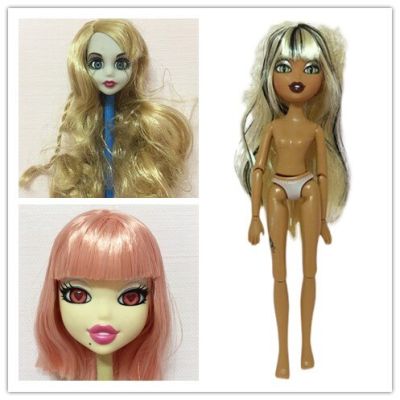 Brinquedos ของเล่นเจ้าหญิงตุ๊กตาเจ้าหญิงหัวแบบดั้งเดิมของเล่น Blyth ตุ๊กตาสำหรับเด็ก Bratzillaz Bratzdoll ตุ๊กตา Bjd
