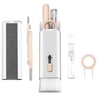 7 in 1 Multifunctional Computer Keyboard Cleaning Brush Earbuds Cleaning Pen for Airpods Pro Screen Cleaning Tools Kit