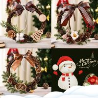 [COD] decoration creative swan lemon rattan ring pendant door hanging wreath arrangement props wholesale