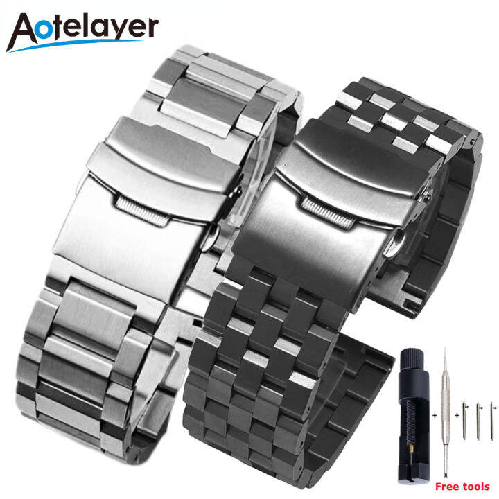 Affordable Classic Silicone-Rubber 22 mm Watch Band Replacement AL216-R_K0035530 main image 1