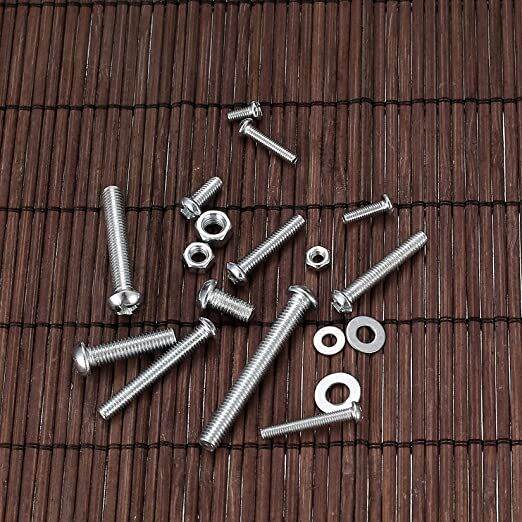 Nuts and Bolts Assortment, Stainless Steel Screws Bolts and Nuts and