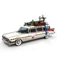 Ghostbusters Car Ecto-1A 1:20 Origami Art Need to be Handmade 3D Paper Model Papercraft DIY Teens Adult Craft Toys ZX-016
