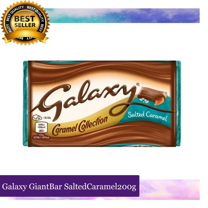 Galaxy Salted Caramel Smooth Creamy Chocolate Bar 135g Lazada Ph 3893