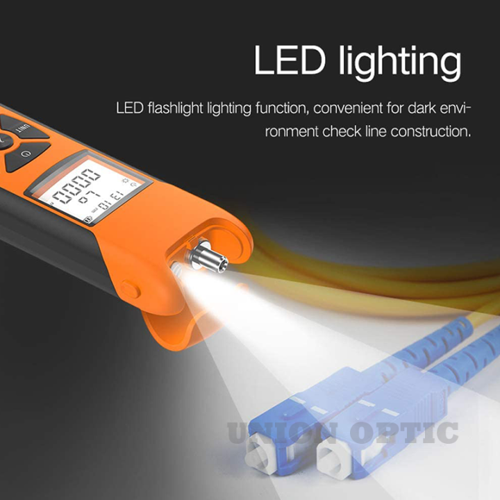 g10ไฟเบอร์ออปติก-power-meter-optical-tester-เครื่องมือทดสอบสายเคเบิลเครือข่าย-opm-ไฟ-led-vfl-usb-charging