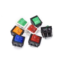 KCD4 30A 250V Rocker Switch 25x31mm ON-OFF 2 Position 4/6 Pin Boat Rocker switch KCD4 power switch with led indicator light Replacement Parts