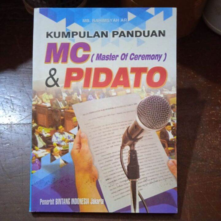 Kumpulan Panduan MC ( Master Of Ceremony) & Pidato | Lazada Indonesia