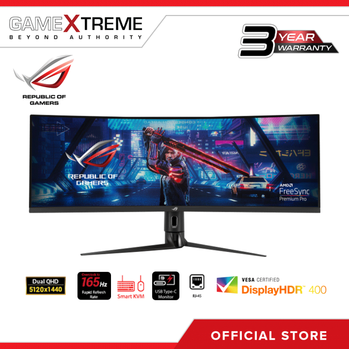 ASUS ROG STRIX XG49WCR Ultra Wide Gaming Monitor | Lazada PH