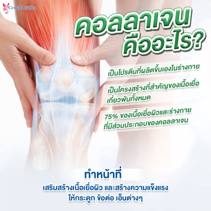 collahealth-collagen-คอลลาเฮลท์-คอลลาเจน-2-กระปุก-บำรุงกระดูก-บำรุงผิว