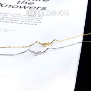 Dây chuyền nữ bạc 925 Eleanor Accessories vòng cổ sợi mảnh phụ kiện trang