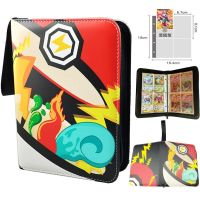 400pcs Pokemon Cards Collectors Holder for Children Collection Album Game Card Book Playing Trading Card Portable Case for Kid