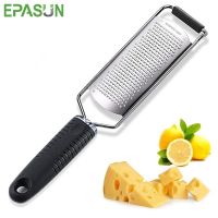 Mill Cheese Grater Stainless Steel Lemon Zester Citrus Ginger Garlic Grater Long Handle Vegetables Kitchen Tool Manual Slicer