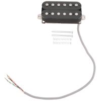 Electric Guitar Humbucker Alnico V Pickup Black