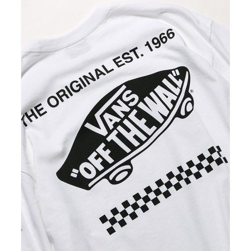 vans-the-original-est-1966-logo-tee-เสื้อยืดลําลองแฟชั่นสําหรับผู้ชายผู้หญิงแขนยาว