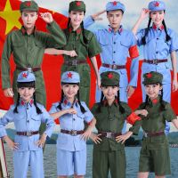 [COD] 61 children adult performance Eighth New Fourth uniform Guard anti-Japanese military