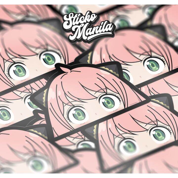 Anya Smug Stickers for Sale