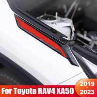 For Toyota RAV4 XA50 2019 2020 2021 2022 2023 RAV 4 Hybrid LE XLE Car Leaf Board Trim On Shark Gills Trim Accessories