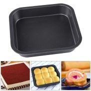 Không dính chảo nướng pizza bakeware thép carbon Vuông Sâu khay đĩa Khuôn