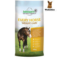 อาหารม้า Johnson’s EVERY HORSE WEIGHT GAIN (20Kg.) อาหารสำหรับม้าทุกประเภท ช่วยเพิ่มน้ำหนัก ความสมบูรณ์ของสภาพร่างกาย