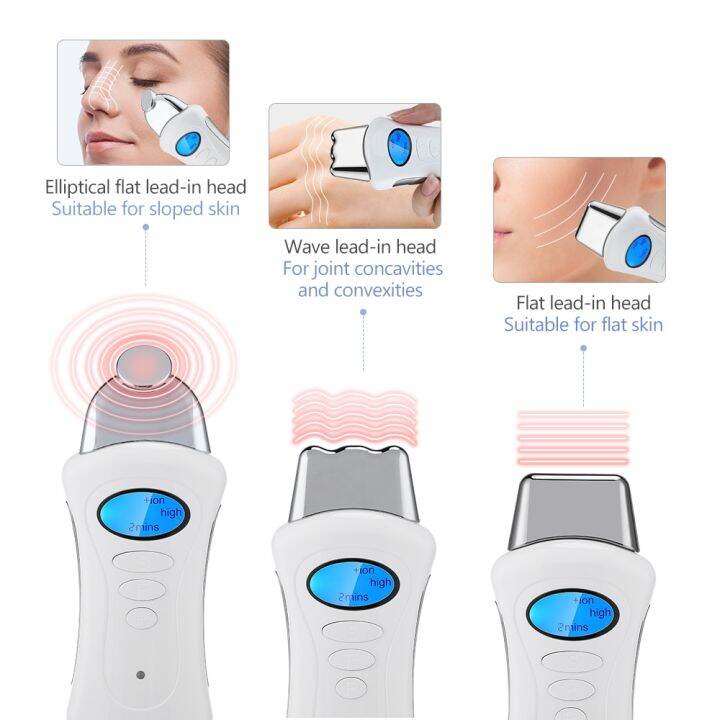 Handheld Galvanic Spa Nu Electroporator Skin Tightening Face Lift