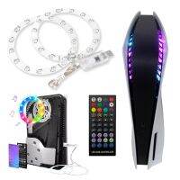 RGB LED Light Strip สำหรับคอนโซล8สี400เอฟเฟกต์ DIY อุปกรณ์ตกแต่งเทปยืดหยุ่นไฟ Strips