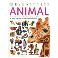 DK Eyewitness animal series childrens popular science books of DK publishing house full color large picture knowledge about animal behavior and evolution English original childrens English book