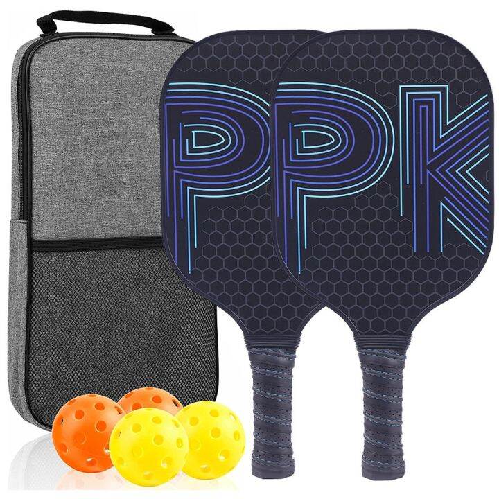 Pickleball Paddles, Pickle Paddles Rackets Set Pickleball Balls For Men