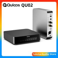 【LZ】❂❃✠  Quloos qu02 ponte usb usb interface de áudio digital para spdif aes/ebu i2s dsd512 para dac conectado às tabuletas qls do telefone móvel do pc