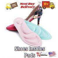 ☢☎ tqw198 Full 4D Sport Sponge Soft Insole High Heel Shoe Pad Pain Relief Insert Cushion Pad Pelapik Kasut