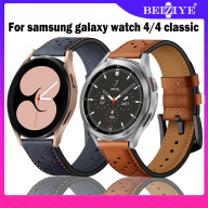 Đối với Samsung Galaxy Watch 4 Classic 46mm 42mm Dây đeo bằng da Dây đeo cho Samsung Galaxy Watch 4 Đồng hồ thông minh 40mm 44mm Thay thế Dây đeo cổ tay thumbnail